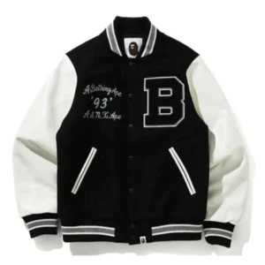 BAPE Varsity Jacket – Black